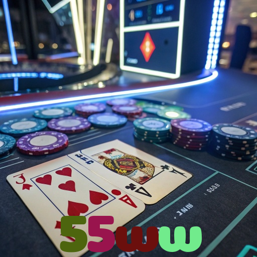 55ww：Jogue poker, aposte no futebol e ganhe em grandes jogos de cassino!