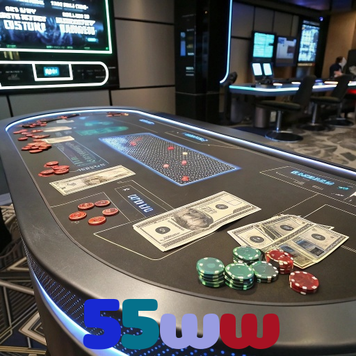 55ww：Aposte no futebol, jogue poker e conquiste vitórias épicas!