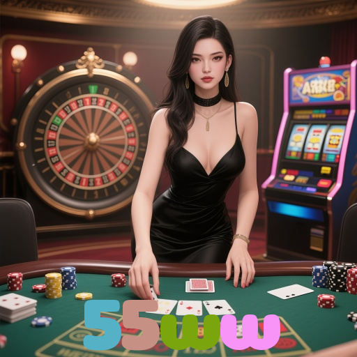55ww：Jogue poker, aposte no futebol e ganhe em grandes jogos de cassino!
