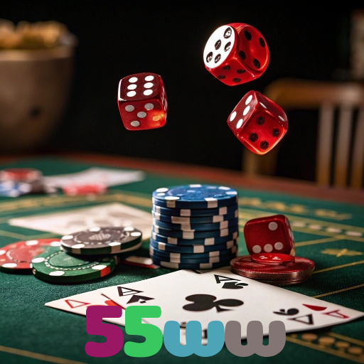 55ww：Jogue poker, aposte no futebol e ganhe em grandes jogos de cassino!